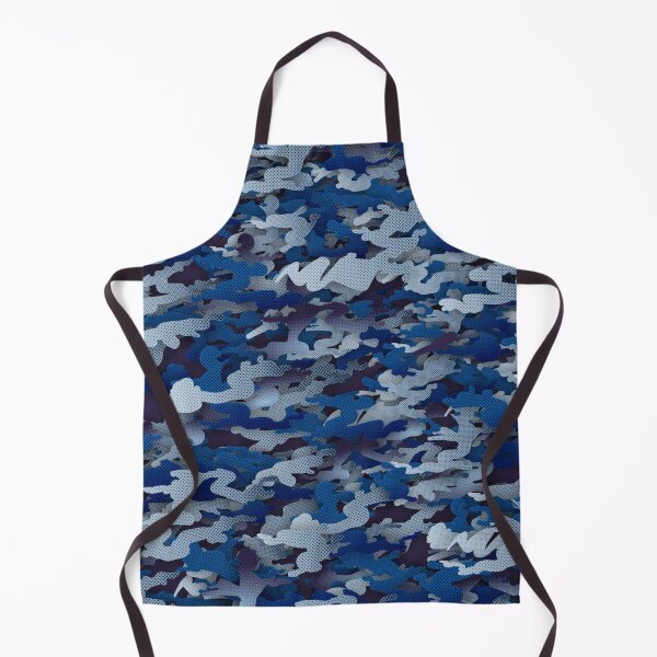 Item preview, Marine Blue Camouflage designed and sold by GingerMS.