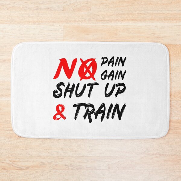 Item preview, No Pain No Gain Shut up & Train designed and sold by Nayeem967.