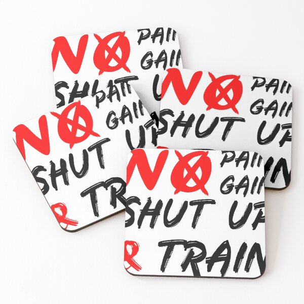Item preview, No Pain No Gain Shut up & Train designed and sold by Nayeem967.