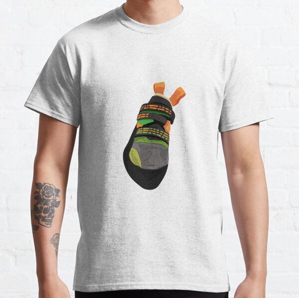 Climbing Shoes Stickers Classic T-Shirt