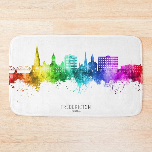 Item preview, Fredericton Canada Skyline designed and sold by ArtPrints.