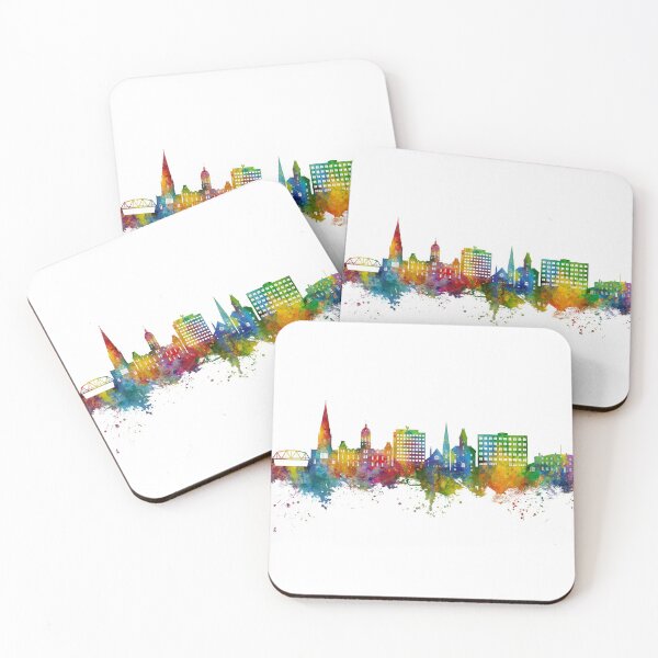 Item preview, Fredericton Canada Skyline designed and sold by ArtPrints.
