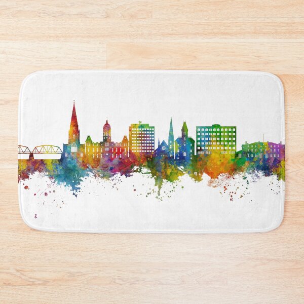 Item preview, Fredericton Canada Skyline designed and sold by ArtPrints.