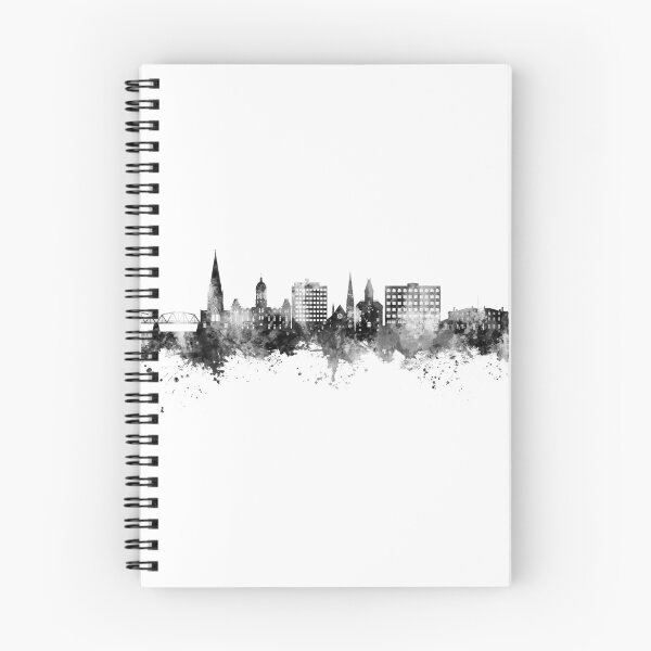Item preview, Fredericton Canada Skyline designed and sold by ArtPrints.