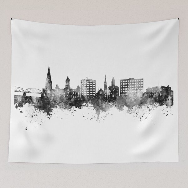 Item preview, Fredericton Canada Skyline designed and sold by ArtPrints.