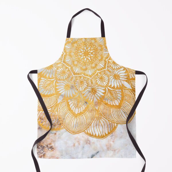 Item preview, Golden Mandala on Quartz Stone designed and sold by cadinera.