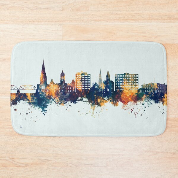 Item preview, Fredericton Canada Skyline designed and sold by ArtPrints.
