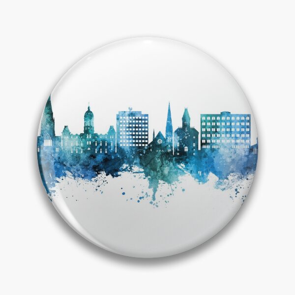 Item preview, Fredericton Canada Skyline designed and sold by ArtPrints.