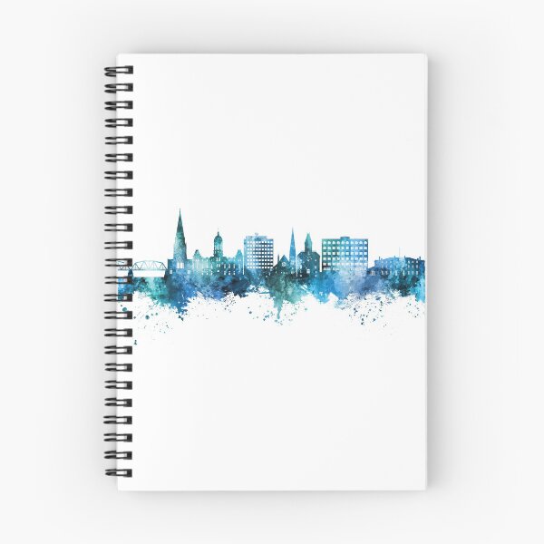 Item preview, Fredericton Canada Skyline designed and sold by ArtPrints.