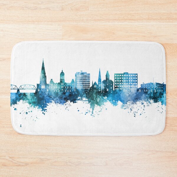 Item preview, Fredericton Canada Skyline designed and sold by ArtPrints.