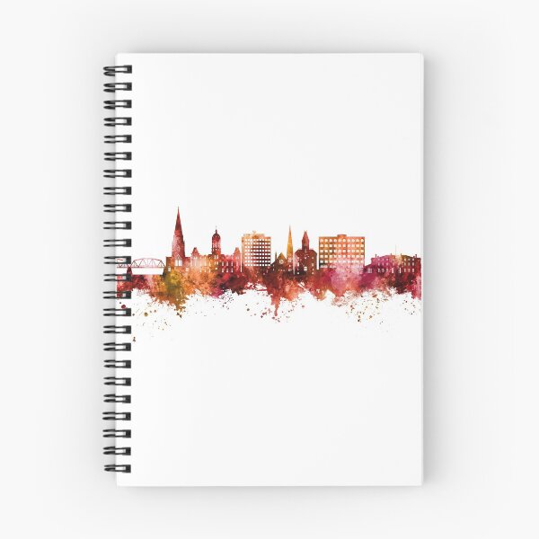 Item preview, Fredericton Canada Skyline designed and sold by ArtPrints.