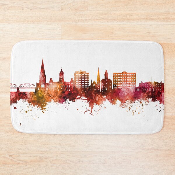 Item preview, Fredericton Canada Skyline designed and sold by ArtPrints.