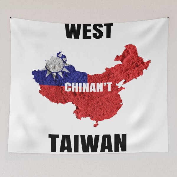 Item preview, Memefied map of Chinan't Western Taiwan designed and sold by ASOE.
