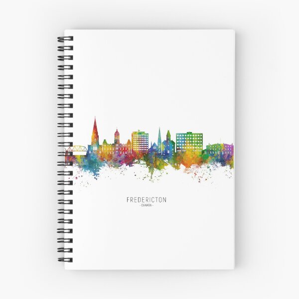 Item preview, Fredericton Canada Skyline designed and sold by ArtPrints.