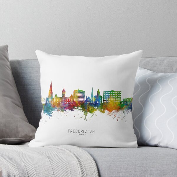 Item preview, Fredericton Canada Skyline designed and sold by ArtPrints.
