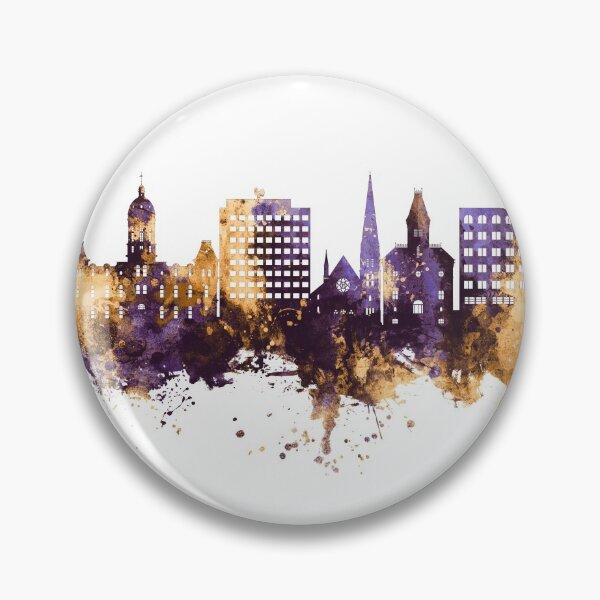 Item preview, Fredericton Canada Skyline designed and sold by ArtPrints.