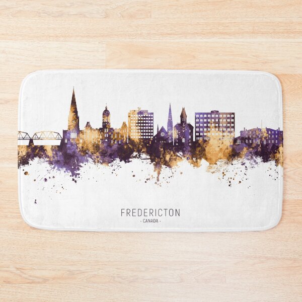 Item preview, Fredericton Canada Skyline designed and sold by ArtPrints.