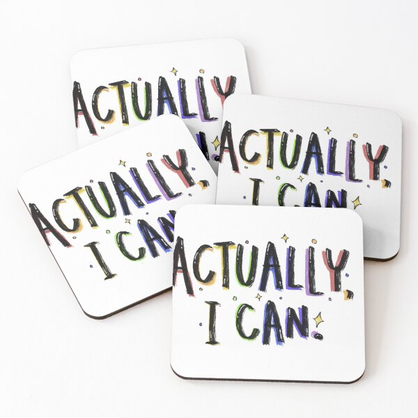 Item preview, Motivational Quote Positivity Actually I can designed and sold by doodlemachine.