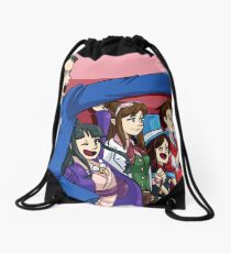 Ace Attorney Defense Drawstring Bag