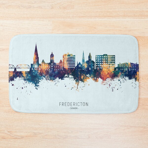 Item preview, Fredericton Canada Skyline designed and sold by ArtPrints.