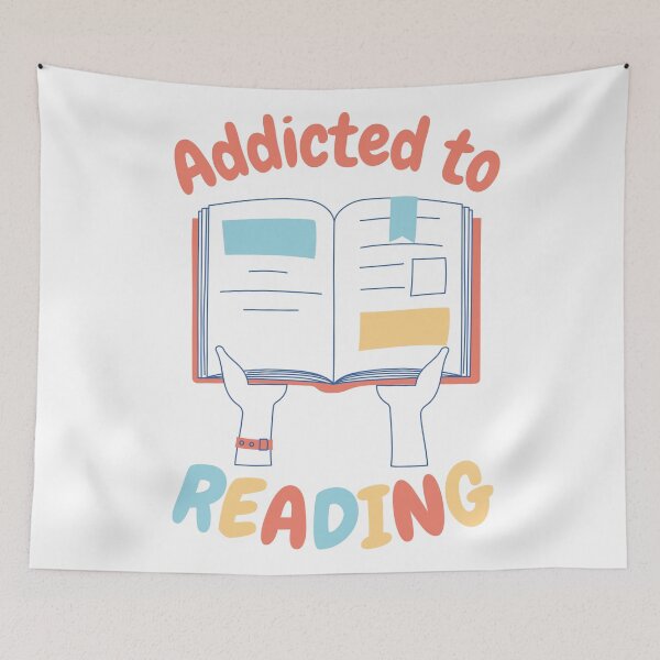 Item preview, Addicted to Reading designed and sold by jaekindacray.