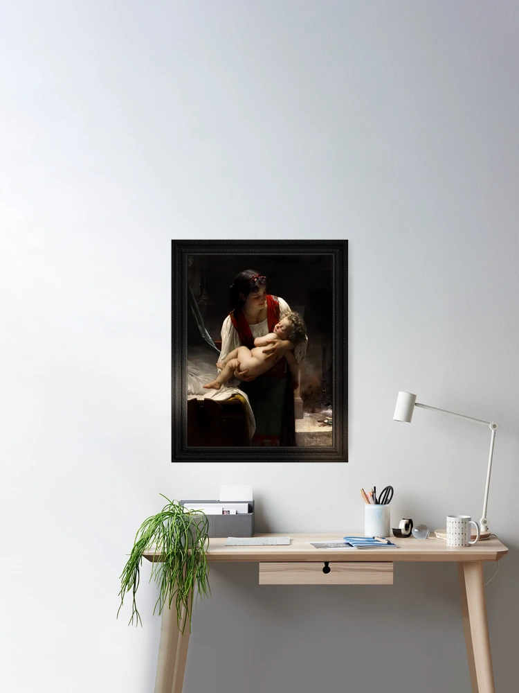 Berceuse - Le Coucher by William-Adolphe Bouguereau Classical Art Xzendor7 Old Masters Reproductions Hoodie