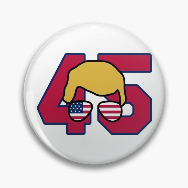 Item preview, 45 President Donald Trump Red designed and sold by Bo-Bros-Tees.