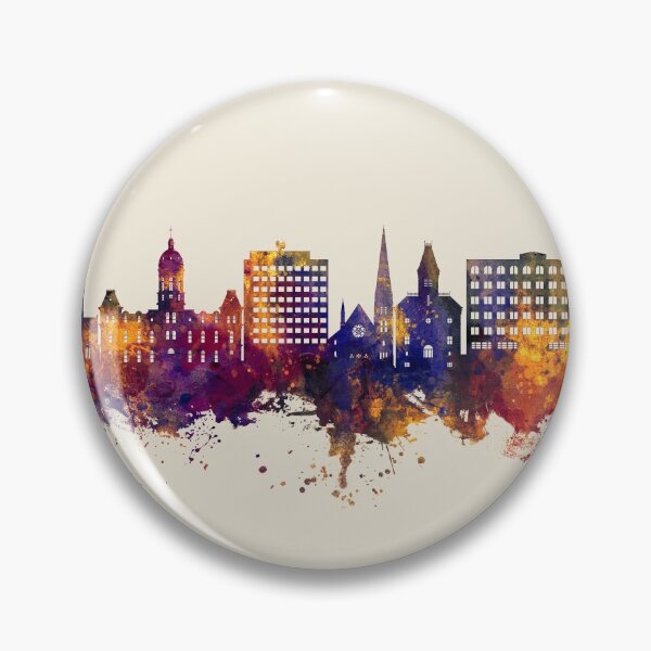 Item preview, Fredericton Canada Skyline designed and sold by ArtPrints.