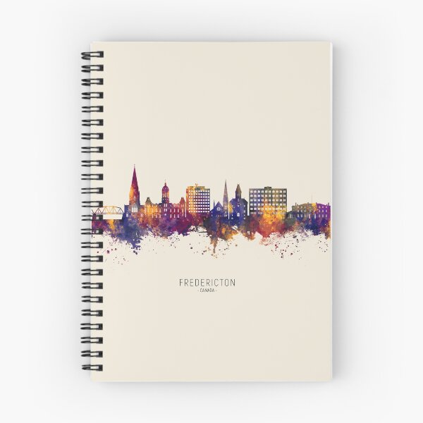 Item preview, Fredericton Canada Skyline designed and sold by ArtPrints.