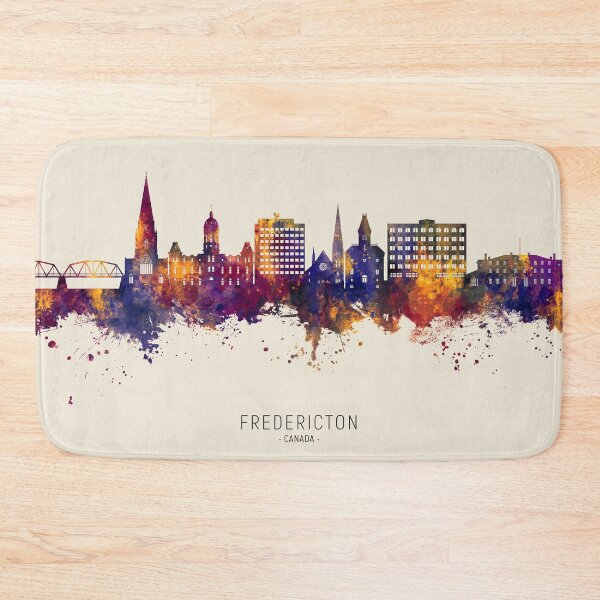 Item preview, Fredericton Canada Skyline designed and sold by ArtPrints.