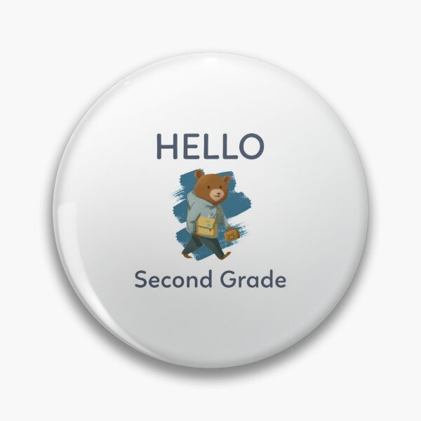 Item preview, Hello second grade  designed and sold by Artezia.