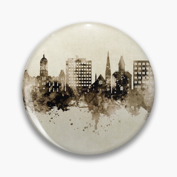 Item preview, Fredericton Canada Skyline designed and sold by ArtPrints.