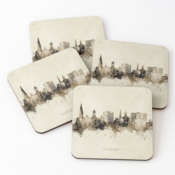 Item preview, Fredericton Canada Skyline designed and sold by ArtPrints.