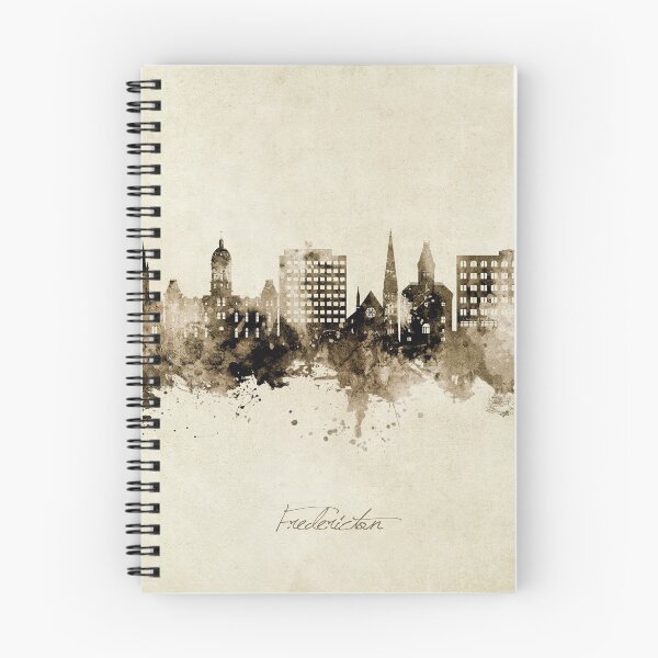 Item preview, Fredericton Canada Skyline designed and sold by ArtPrints.