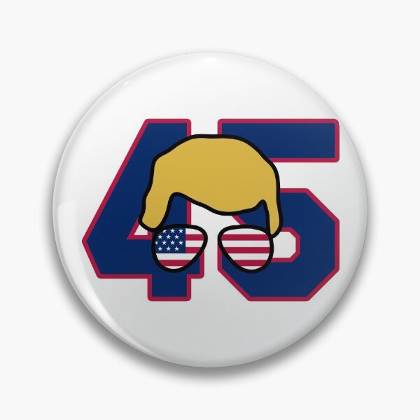 Item preview, 45 President Donald Trump Blue designed and sold by Bo-Bros-Tees.