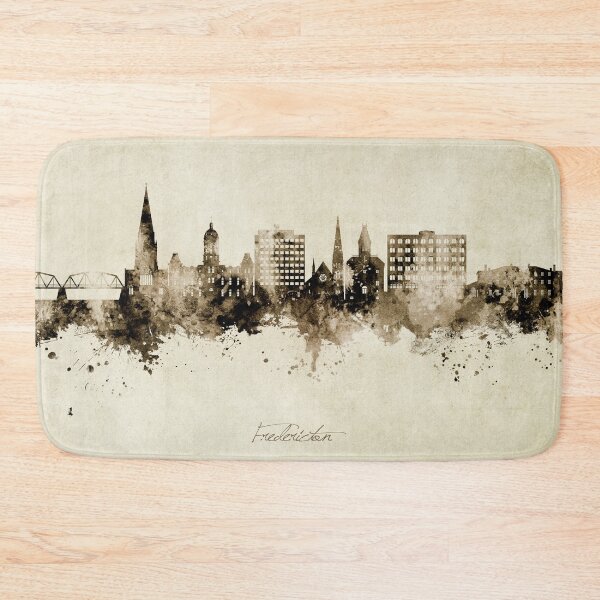 Item preview, Fredericton Canada Skyline designed and sold by ArtPrints.