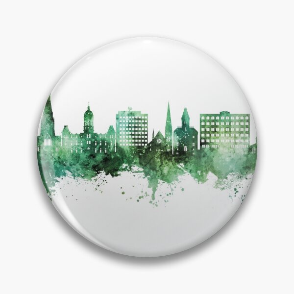 Item preview, Fredericton Canada Skyline designed and sold by ArtPrints.