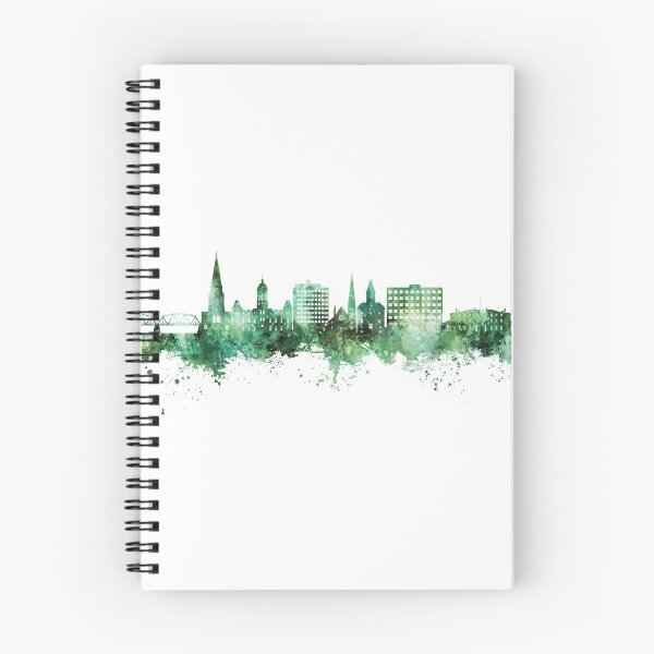 Item preview, Fredericton Canada Skyline designed and sold by ArtPrints.