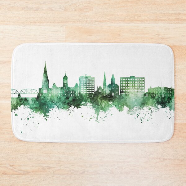 Item preview, Fredericton Canada Skyline designed and sold by ArtPrints.