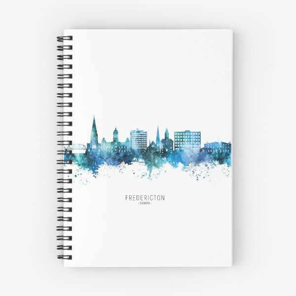 Item preview, Fredericton Canada Skyline designed and sold by ArtPrints.