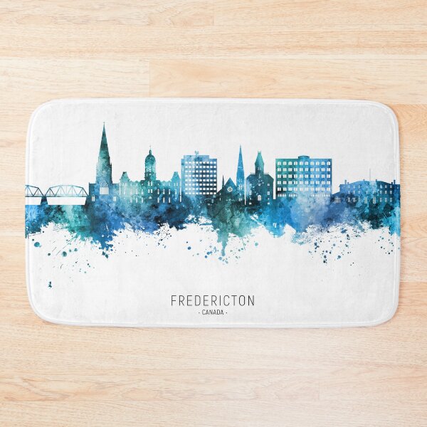 Item preview, Fredericton Canada Skyline designed and sold by ArtPrints.