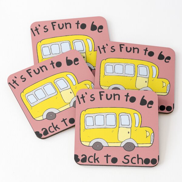 Item preview, Yellow SchoolBus Back to School cartoon for girls. Funny welcome back to school design. designed and sold by PunMan Army.