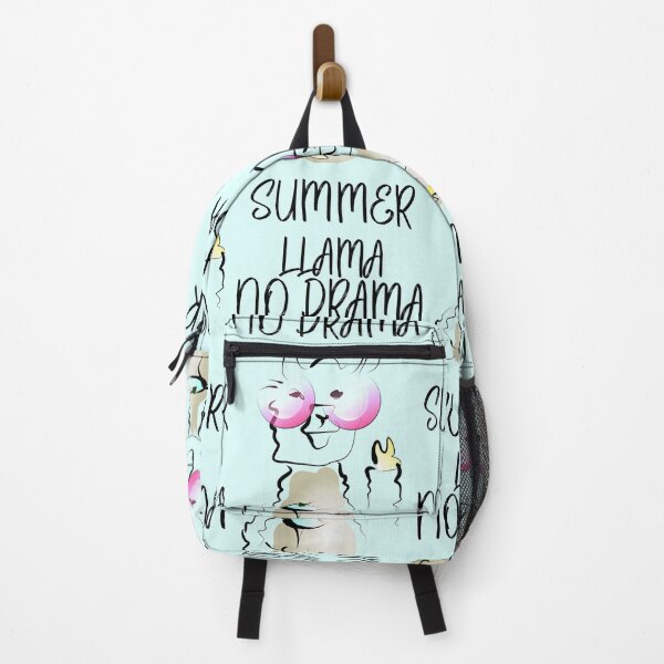Item preview, Blue No Drama Summer Llama designed and sold by Dilyana Rumenova - Shantabella.