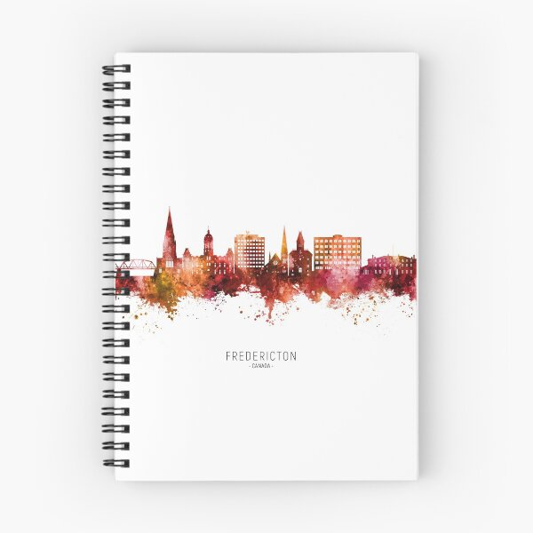 Item preview, Fredericton Canada Skyline designed and sold by ArtPrints.