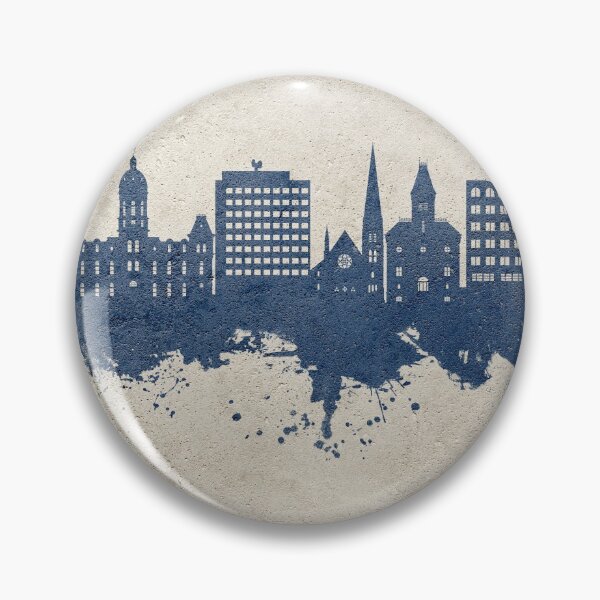 Item preview, Fredericton Canada Skyline designed and sold by ArtPrints.