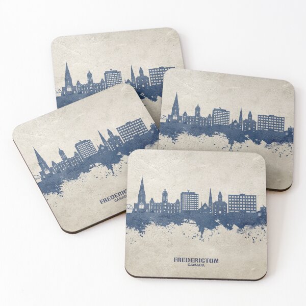 Item preview, Fredericton Canada Skyline designed and sold by ArtPrints.