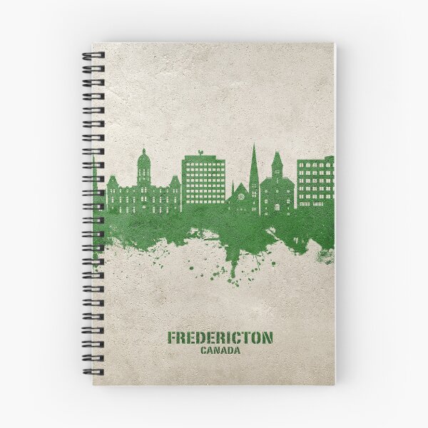 Item preview, Fredericton Canada Skyline designed and sold by ArtPrints.