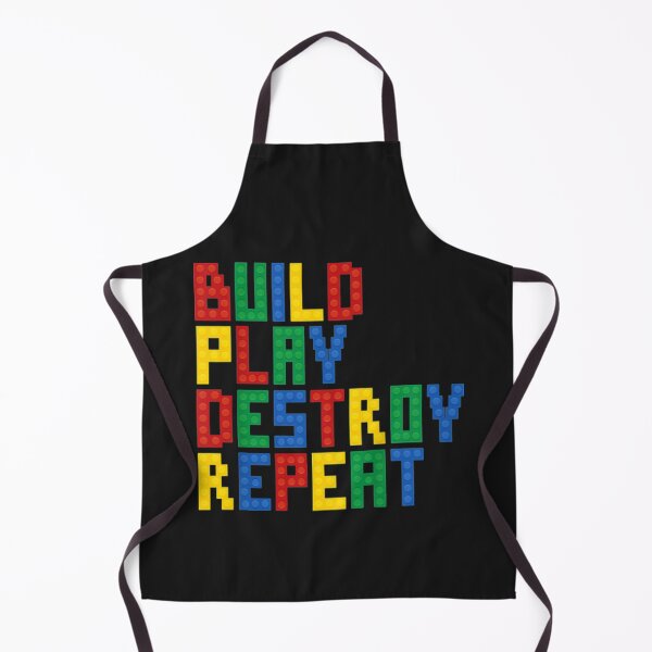 Item preview, Build Play Destroy Repeat Building Blocks designed and sold by StarcyWol.