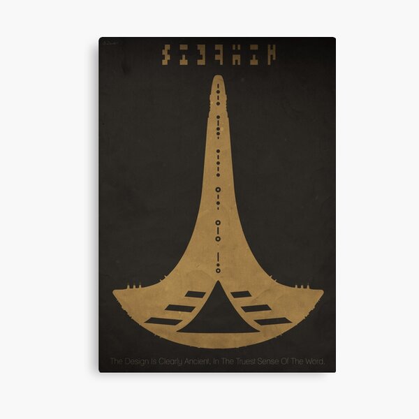 Item preview, Destiny - (Stargate Universe Negative-Space Print) designed and sold by Steven Dent.