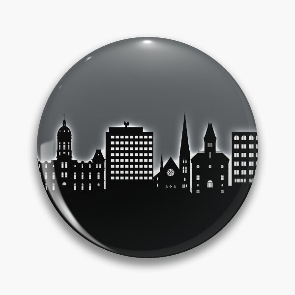 Item preview, Fredericton Canada Skyline designed and sold by ArtPrints.